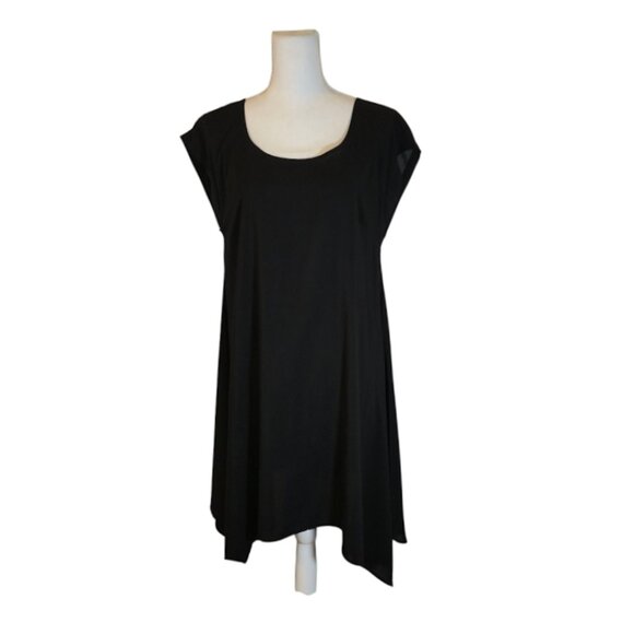 Asos Shift Dress Women Size 8 Black Whimsigoth Witchy Feminine Career Classic - Picture 1 of 9